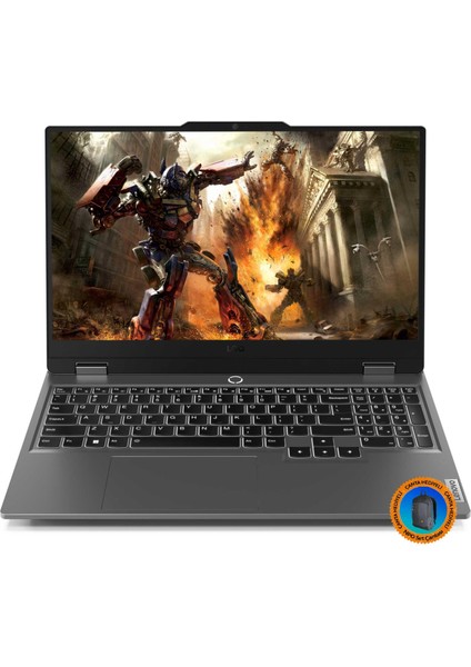 Loq 83DV00G7TR18 I7-13650HX 8gb 512SSD RTX4050 15.6" Fhd W11P Dizüstü BILGISAYAR-CNT019