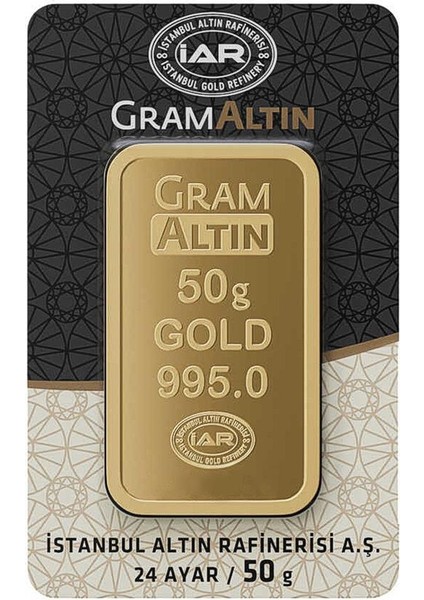 50GR 24 Ayar Gram Altın