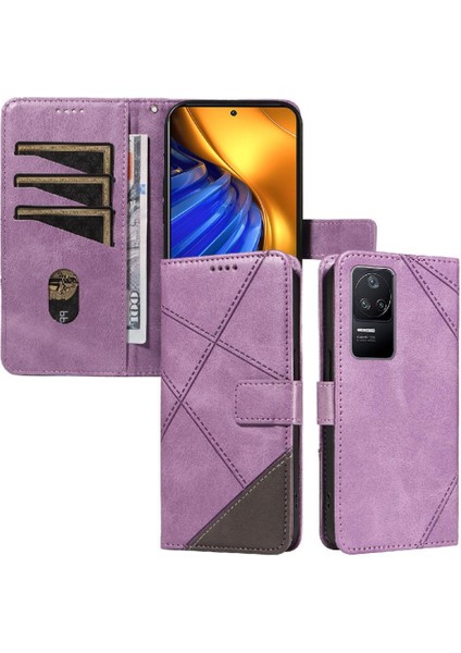 Mays Boutique Xiaomi Redmi K40S Deri Telefon Koruma Kılıfı Için Flip Case Yüksek Kalite (Yurt Dışından)