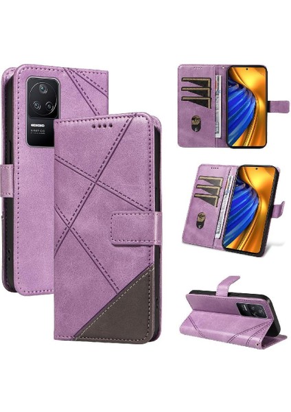 Mays Boutique Xiaomi Redmi K40S Deri Telefon Koruma Kılıfı Için Flip Case Yüksek Kalite (Yurt Dışından)