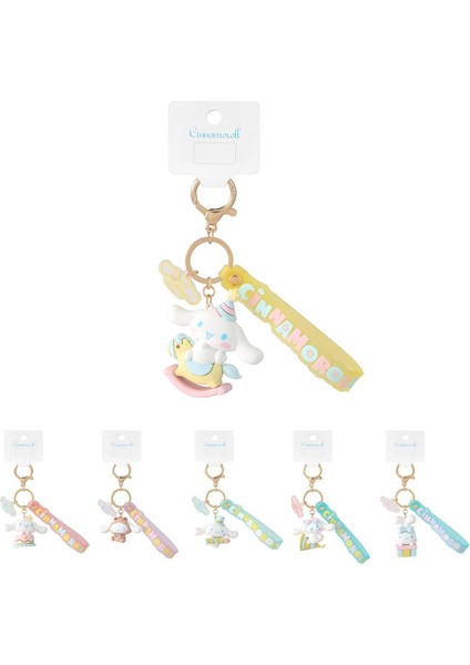 Sanrio - Cinnamoroll Lisanslı Parti Temalı Figür Anahtarlık