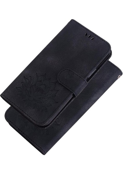 Mays Boutique Samsung Galaxy Için Flip Case A52S 5g Kickstand Manyetik Kickstand Lotus (Yurt Dışından)