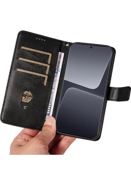 Xiaomi 13 Pro ve Elmas Telefon ile Kart Yuvası Yüksek Kalite Için Flip Case (Yurt Dışından)