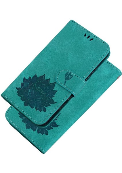 Mays Boutique Samsung Galaxy Için Flip Case A52S 5g Kickstand Manyetik Kickstand Lotus (Yurt Dışından)