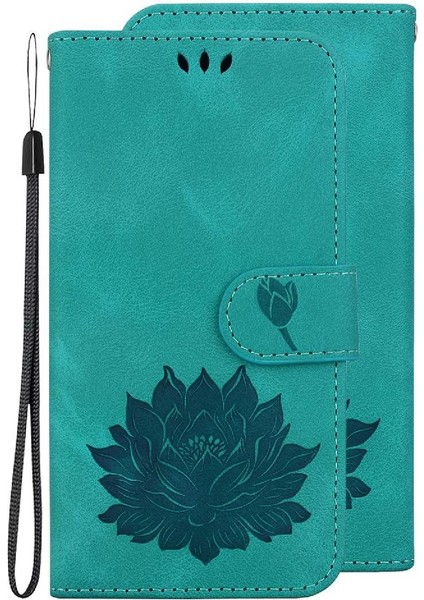 Mays Boutique Samsung Galaxy Için Flip Case A52S 5g Kickstand Manyetik Kickstand Lotus (Yurt Dışından)