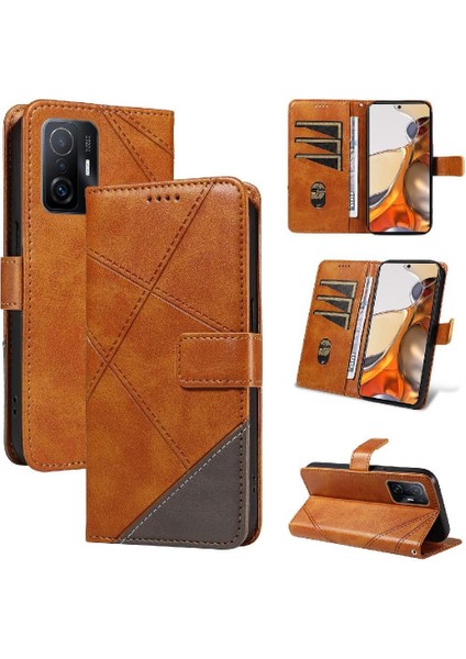 Xiaomi 11T/11T Pro ve Kart Yuvası Yüksek Kaliteli Deri Telefon Için Flip Case (Yurt Dışından) fırsatları