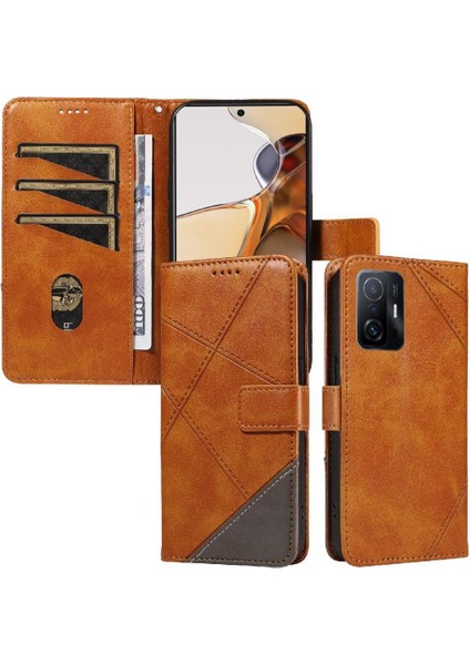 Xiaomi 11T/11T Pro ve Kart Yuvası Yüksek Kaliteli Deri Telefon Için Flip Case (Yurt Dışından) indirimleri