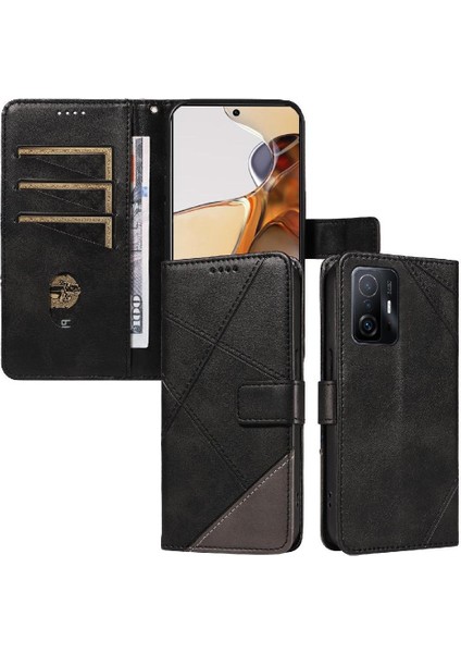 Xiaomi 11T/11T Pro ve Kart Yuvası Yüksek Kaliteli Deri Telefon Için Flip Case (Yurt Dışından)