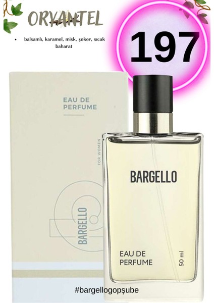 197 Oriental Kadın Parfüm 50ML Edp