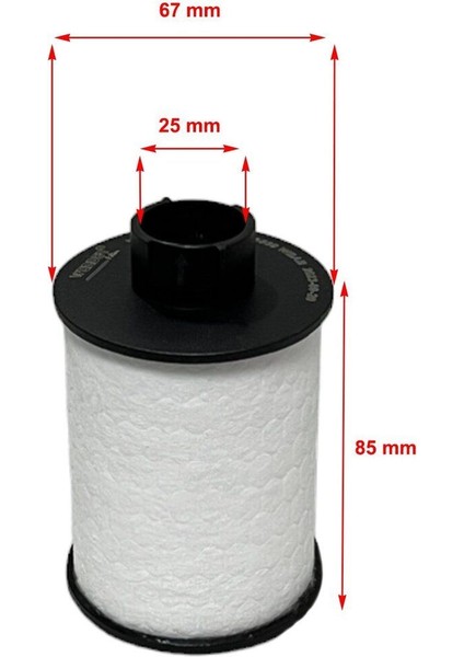 Opel Astra H, Astra H Classic (1.3 D 66 Kw, 1.9 D 74-88-110 Kw) 2004-2010 Yakıt Filtresi fiyatları