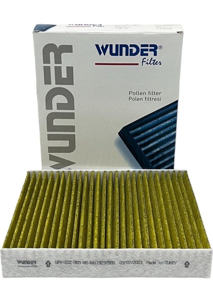 Bmw 2 Serisi F22-F23-F87 2013-2021 Karbonlu Polen Filtresi