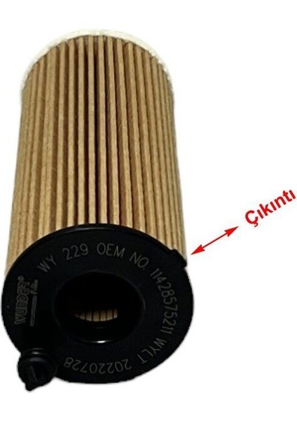 Bmw 5 G30, G31 (518D, 520D, 520İ, 525D, 530E, 530İ)-(HYBRID, X-Drive) 2016 ve Sonrası Yağ Filtresi modelleri