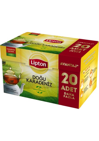 Doğu Karadeniz Bergamot Aromalı Demlik Poşet Çay 120'li modelleri