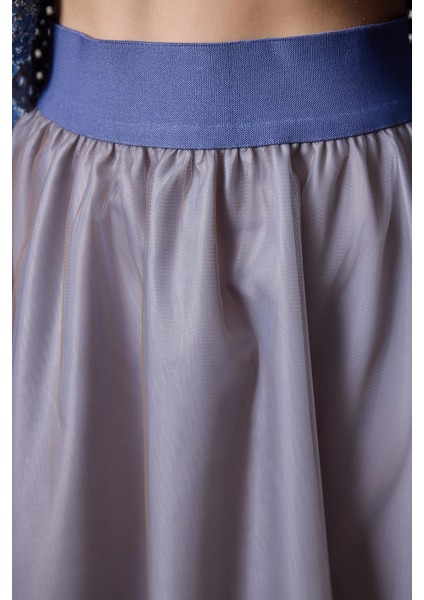 Julianna Beli Lastikli Kloş Tül Etek fırsatları