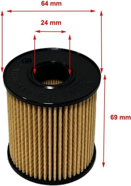 Ds3, Ds5 (1.6 121-153 Kw) 2015-2018 Yağ Filtresi fiyatları