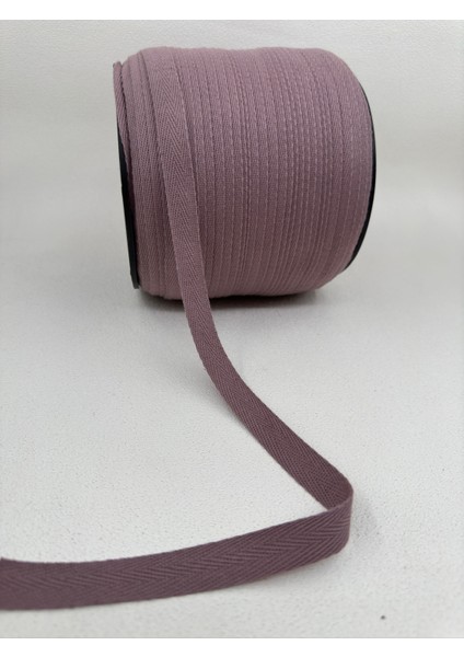 1.5 cm Balıksırtı Şerit-5 Metre-Gül Kurusu