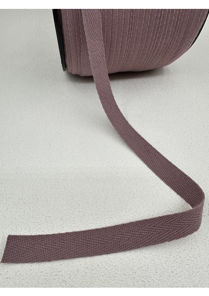 1.5 cm Balıksırtı Şerit-5 Metre-Gül Kurusu fiyatları