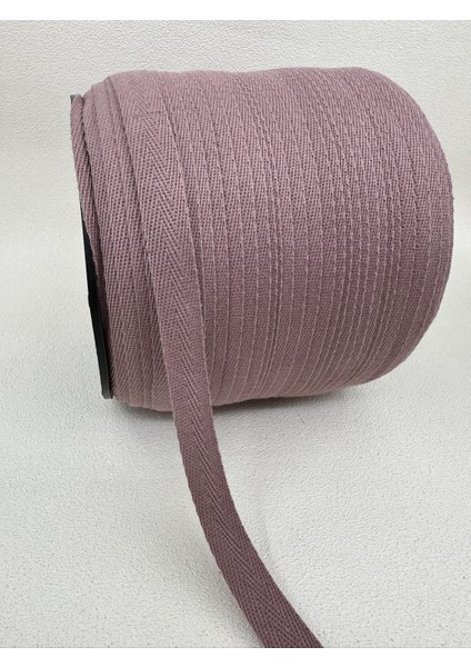 1.5 cm Balıksırtı Şerit-5 Metre-Gül Kurusu fırsatları