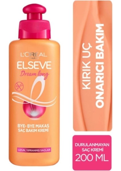 Dream Long Bye - Bye Makas Saç Bakım Kremi 200 ml x 2 Adet
