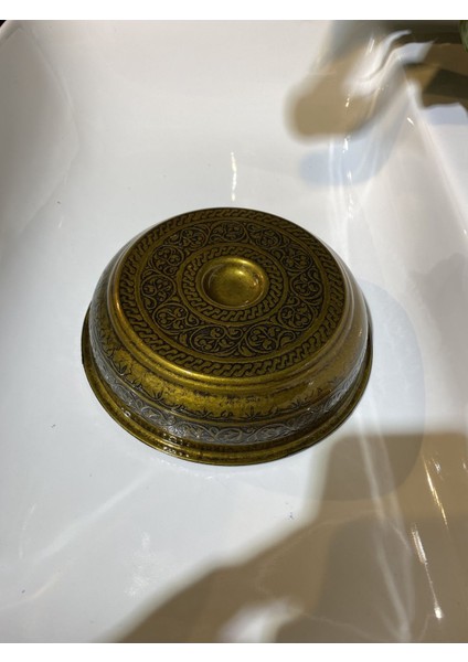 Tekno Trust Hamam Tası Antik Kurna Tası Işlemeli Motifli Eskitme Hamam Tası