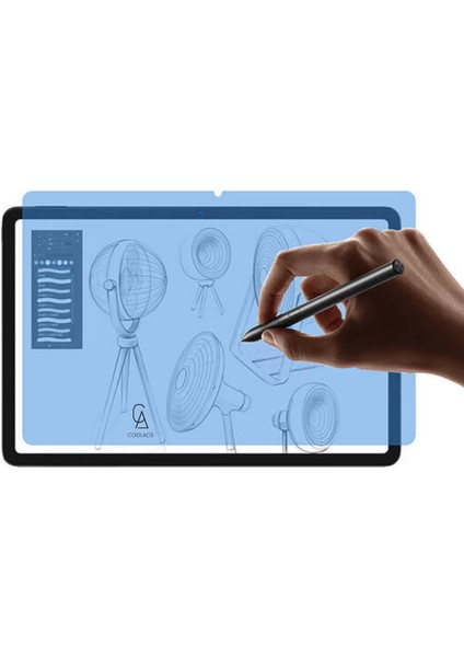Xiaomi Poco Pad 12.1 İnç ile Uyumlu Paperlike Kağıt Hissi Yazım Çizim Ekran Koruyucu Film