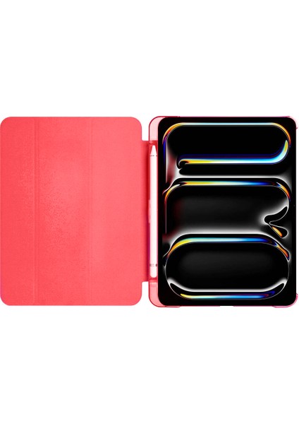 Apple iPad Pro 11 Inc 4. Nesil (2022) Kalemlikli Standlı Yarı Saydam Hard Pc Kılıf A2759 A2761 A2435 fırsatları