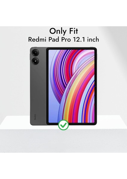 Xiaomi Redmi Pad Pro 12.1 İnç ile Uyumlu Tam Koruma Nano Esnek Tablet Kırılmaz Ekran Koruyucu