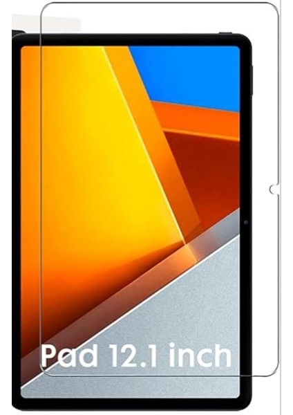 Xiaomi Poco Pad 12.1 İnç ile Uyumlu Tam Koruma Nano Esnek Tablet Kırılmaz Ekran Koruyucu