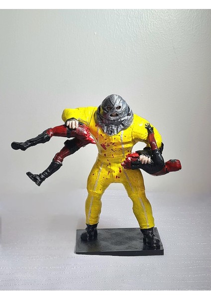 3D Marvel Jouggernaut ve Deadpool FIGÜR-15CM-fanart