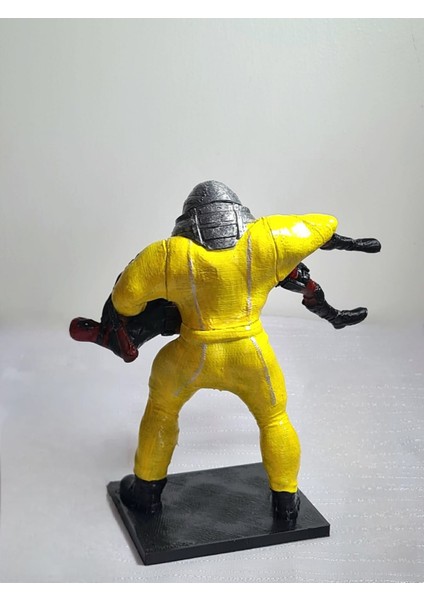 3D Marvel Jouggernaut ve Deadpool FIGÜR-15CM-fanart fırsatları