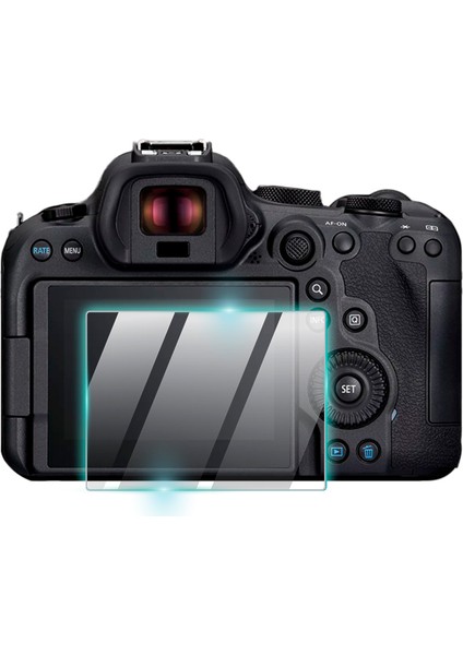 Canon Eos R6 - R6 Mark Iı Kamera Için 9h Nano Ipg Proactive Ekran Koruyucu (2 Adet)