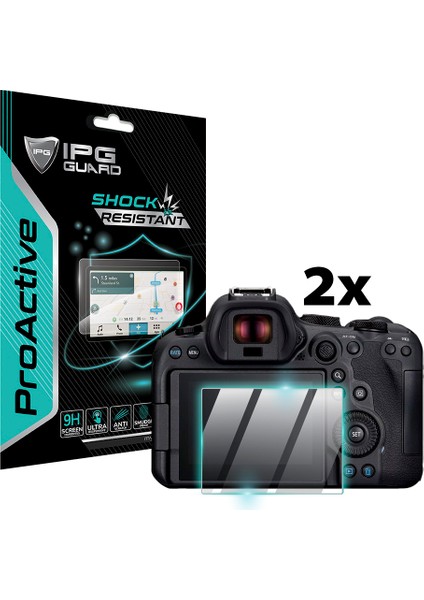 Canon Eos R6 - R6 Mark Iı Kamera Için 9h Nano Ipg Proactive Ekran Koruyucu (2 Adet) fiyatları
