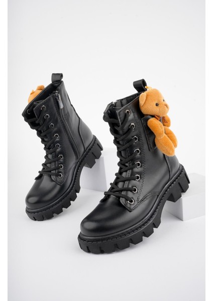 Pinky Garantili Ayıcıklı Fermuarlı Bağcıklı Postal Çocuk Bot fiyatları