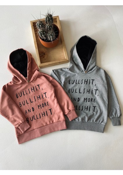 Çıtçıtlı Kapüşonlu Sweatshirt