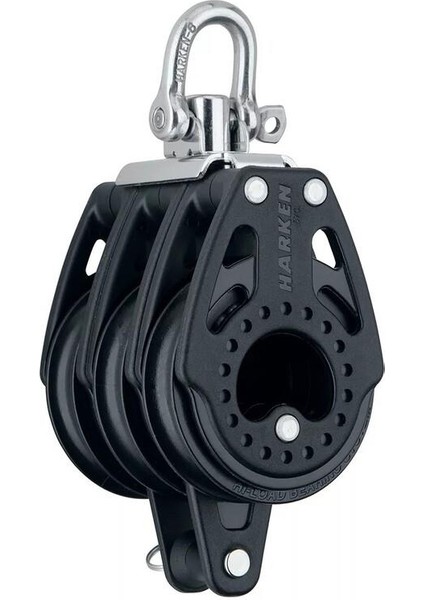 57MM Carbo Kuyruklu Fırdöndülü Üçlü Makara / 10MM