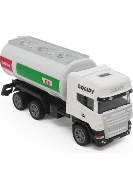 Diecast Metal Çek Bırak Kamyonlar - Tanker