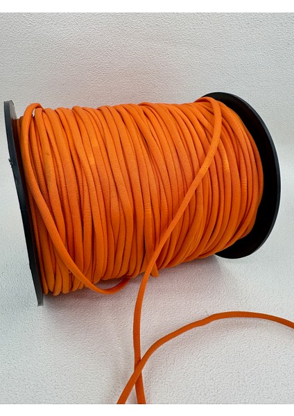 5 mm Dokuma Kordon-Turuncu-5 Metre