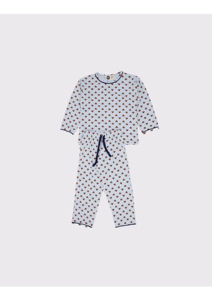 Çocuk Karpuz Baskılı Pijama Takımı