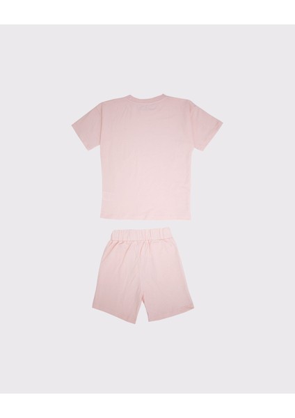 Kız / Erkek Çocuk Pamuklu Şort - Tişört 2'li Takım_RG1544 fiyatları
