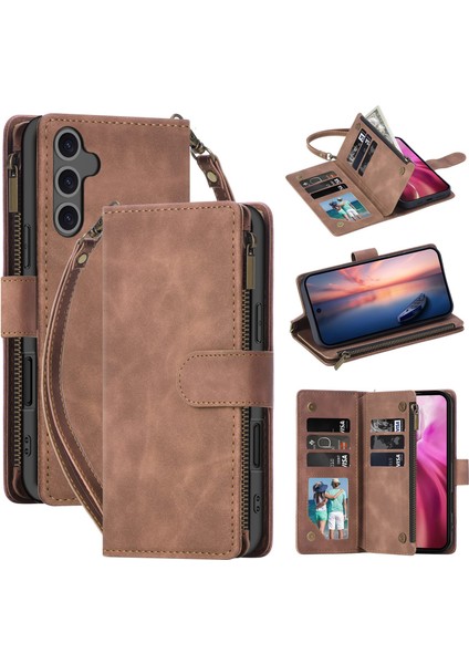 Dgplz Store Samsung Galaxy S24 Fe 5g Için Crossbody Cüzdan Kılıf (Yurt Dışından)