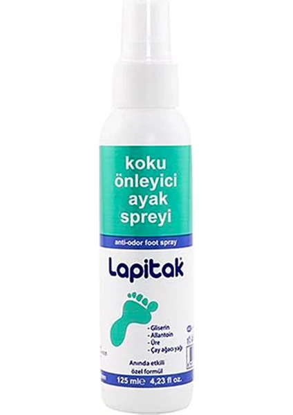 Koku Önleyici Ayak Spreyi 125 ml