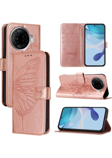 Tecno Camon 30 Pro Için Kabartmalı Pu Kılıf (Yurt Dışından)