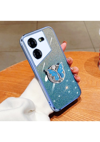 Tecno Pop 5 Pro Için Glitter Tpu Telefon Kılıfı (Yurt Dışından)