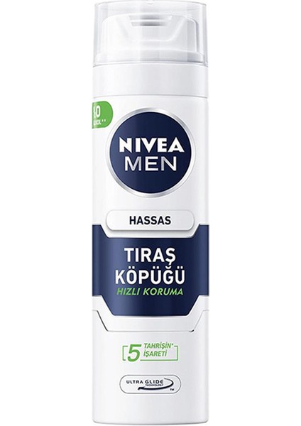 Nivea Men Hassas Tıraş Köpüğü 200 ml