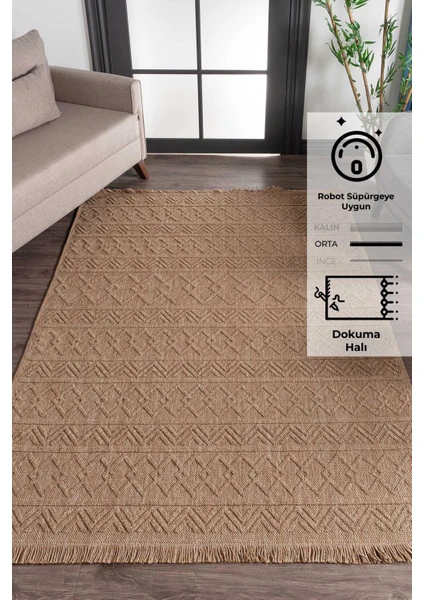 Konfor Vlora 4764 Jüt Hasır Bukle Örme Kilim200x290