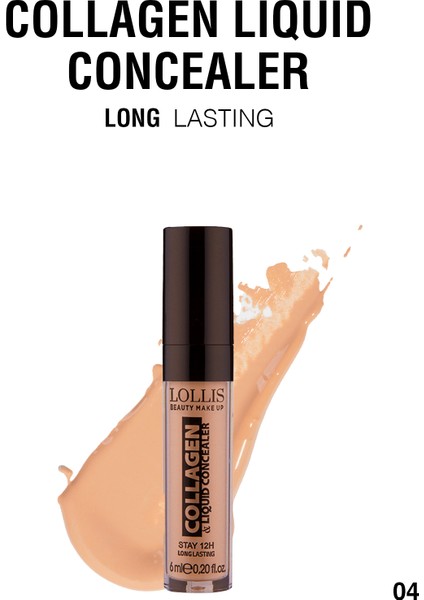 Collagen Concealler Hata Örtücü Koyu Ton Ten Rengi 004 modelleri