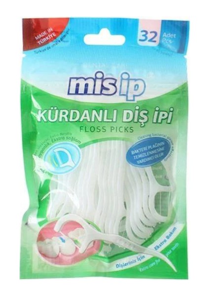 Floss Picks Kürdanlı Diş İpi