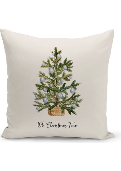 Yılbaşı Serisi Çift Tarafı Dijital Baskılı 4'lü Kırlent Kılıfı Seti (Christmas Noel Cushion Cover) fiyatları