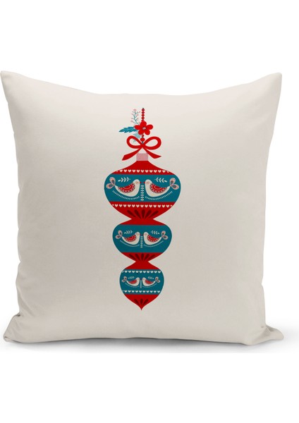 Yılbaşı Serisi Çift Tarafı Dijital Baskılı 4'lü Kırlent Kılıfı Seti (Christmas Noel Cushion Cover) fiyatları