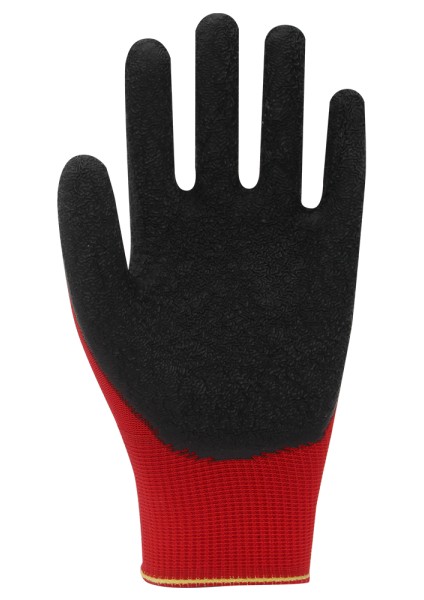 Pl-9 Polyester Örgü Crinkle Lateks Kaplı Eldiven (1 Paket: 12 Çift)